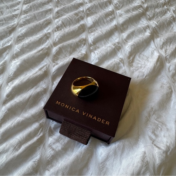 Monica Vinader | Kate Young Gemstone Ring Size 6.5 - Picture 2 of 4